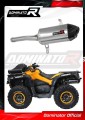 exhaust muffler DOMINATOR HP7 fits to Can am Outlander 650 2013  2017