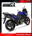 DOMINATOR HP1 FEKETE kipufogódob Suzuki DL 650 V-Strom 2004 - 2006 motorkerékpárhoz