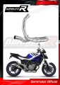 decat mid muffler DOMINATOR Mid Pipe fits the motorcycle SUZUKI SFV 650 GLADIUS 2009   2015