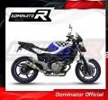 decat mid muffler DOMINATOR Mid Pipe fits the motorcycle SUZUKI SFV 650 GLADIUS 2009   2015 4