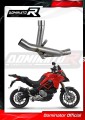 decat mid muffler DOMINATOR Mid Pipe fits the motorcycle Ducati Multistrada 950 / 950 S 2017   2020