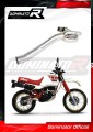 exhaust manifold header DOMINATOR  fits the motorcycle Yamaha XT 600 TENERE 1987   1989