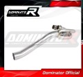 exhaust manifold header DOMINATOR  fits the motorcycle Yamaha XT 600 TENERE 1987   1989 2
