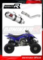exhaust muffler DOMINATOR MX fits the motorcycle Yamaha YFZ 450 R 2014   2022