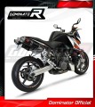 exhaust muffler DOMINATOR GP1 BLACK fits the motorcycle KTM 990 SUPER Duke 2005   2013