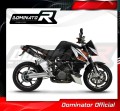 DOMINATOR GP1 FEKETE kipufogó dob, amely illeszkedik a KTM 990 SUPER Duke 2005 - 2013 motorkerékpárhoz 2