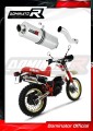exhaust muffler DOMINATOR oval fits the motorcycle Yamaha XT 600 TENERE 1987   1989