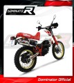 DOMINATOR ovális kipufogó dob, amely illeszkedik a Yamaha XT 600 TENERE 1987 - 1989 motorkerékpárhoz 3