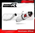 exhaust muffler DOMINATOR MX2 fits the motorcycle Yamaha WR 125 R 2009   2014 2