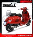 exhaust muffler DOMINATOR HP1 fits the motorcycle Piaggio Vespa GTS 125 2007   2012 3