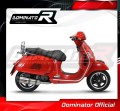 exhaust muffler DOMINATOR HP1 fits the motorcycle Piaggio Vespa GTS 125 2007   2012 4
