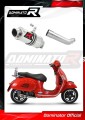 exhaust muffler DOMINATOR GP1 fits the motorcycle Piaggio Vespa GTS 125 2007   2012