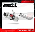 exhaust muffler DOMINATOR GP1 fits the motorcycle Piaggio Vespa GTS 125 2007   2012 2