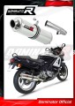 exhaust muffler DOMINATOR ROUND fits the motorcycle Honda CBR 600 F1 1987   1990