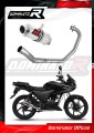 teljes kipufogórendszer DOMINATOR Full System GP1 hangtompítóval, amely illeszkedik a Honda CBF 125 2009 - 2014 motorkerékpárhoz