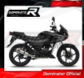 teljes kipufogórendszer DOMINATOR HP3 dobbal a Honda CBF 125 2009 - 2014 motorkerékpárhoz 4