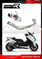 complete exhaust system with muffler DOMINATOR Full System GP1 fits the motorcycle Yamaha XP 530 T MAX 2012   2016