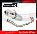 teljes DOMINATOR kipufogórendszer Ovális dobbal, amely illeszkedik a Yamaha T-MAX 500 2008 - 2011 motorkerékpárhoz 2