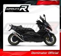 complete exhaust system with muffler DOMINATOR Full System GP1 fits the motorcycle Yamaha T MAX 500 2008   2011 4