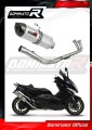 complete exhaust system with muffler DOMINATOR Full System HP1 fits the motorcycle Yamaha T MAX 500 2008   2011