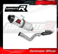 complete exhaust system with muffler DOMINATOR Full System MX2 fits the motorcycle Kawasaki KFX 450 2008   2014 2
