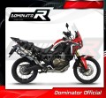 DOMINATOR Full System P7 komplett kipufogórendszer, amely illeszkedik a Honda CRF 1000L Africa Twin 2016 - 2019 motorkerékpárhoz 4