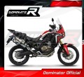 complete exhaust system with muffler DOMINATOR Full System HP7 fits the motorcycle Honda CRF 1000L Africa Twin 2016   2019 4