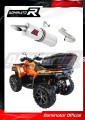 exhaust muffler DOMINATOR ROUND fits the motorcycle Cf moto C Force 1000
