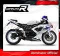 DOMINATOR HP3 FEKETE LOW LEVEL kipufogó dob Suzuki GSXR 600 K8 K9 L0 2008 - 2010 motorkerékpárhoz 2