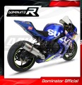 complete exhaust system with muffler DOMINATOR Full System HP1 fits the motorcycle Suzuki GSXR 1000 2017   2021 3