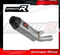 exhaust muffler DOMINATOR HP3 LOW LEVEL fits the motorcycle Suzuki GSXR 600 K8 K9 L0 2008   2010 2