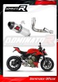 exhaust muffler DOMINATOR HP3 fits the motorcycle Ducati STREETFIGHTER V4 2019   2023
