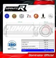 DOMINATOR Homológ GP kipufogó dob Kawasaki Z 900 2020 - 2024 motorkerékpárhoz 5