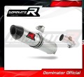 exhaust muffler DOMINATOR HP2 fits the motorcycle Kawasaki ER   6 N / F 650 2006   2008 2