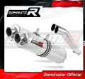 exhaust muffler DOMINATOR ROUND fits the motorcycle Suzuki GSX 1400 2001   2005 2