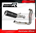 complete exhaust system with muffler DOMINATOR Full System GP BLACK fits the motorcycle BMW F900XR 2020   2026 2