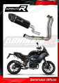 complete exhaust system with muffler DOMINATOR Full System HP5 BLACK fits the motorcycle BMW F900XR 2020   2026