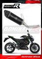 DOMINATOR HP8 FEKETE kipufogó dob, amely illeszkedik a Kawasaki Z800 2013 - 2016 motorkerékpárhoz