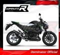 DOMINATOR HP8 FEKETE kipufogó dob, amely illeszkedik a Kawasaki Z800 2013 - 2016 motorkerékpárhoz 4