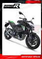 complete exhaust system with muffler DOMINATOR Full System HP8 BLACK fits the motorcycle Kawasaki Z800 2013   2016 5