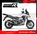 DOMINATOR Kerek kipufogó dob, amely illeszkedik a Honda VFR 800 X Crossrunner 2015 - 2021 motorkerékpárhoz 5