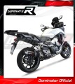 exhaust muffler DOMINATOR HP1 BLACK fits the motorcycle Honda VFR 800 X Crossrunner 2015   2021