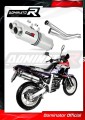exhaust muffler DOMINATOR oval fits the motorcycle Aprilia Pegaso 650 GA 1992   1996