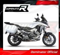 exhaust muffler DOMINATOR HP1 BLACK fits the motorcycle Honda VFR 800 X Crossrunner 2015   2021 4