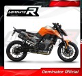 DOMINATOR GP FEKETE kipufogó dob, amely illeszkedik a KTM 890 Duke 2020 - 2023 motorkerékpárhoz 4