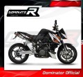 exhaust muffler DOMINATOR HP3 fits the motorcycle KTM 990 SUPER Duke 2005   2013 6