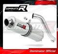 exhaust muffler DOMINATOR ROUND fits the motorcycle Honda XL 650 V TRANSALP 2001   2007 4