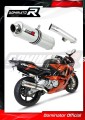 exhaust muffler DOMINATOR ROUND fits the motorcycle Honda CBR 600 F2 / F3 1991   1998
