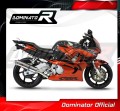 DOMINATOR kerek kipufogó dob, amely illeszkedik a Honda CBR 600 F2 / F3 1991 - 1998 motorkerékpárhoz 4