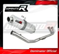 complete exhaust system with muffler DOMINATOR Full System oval fits the motorcycle Yamaha XP 530 T MAX 2012   2016 2